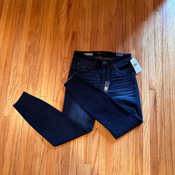 KUT FROM THE KLOTH dark wash CARLO ankle skinny jeans, NWT - Picture 1 of 6